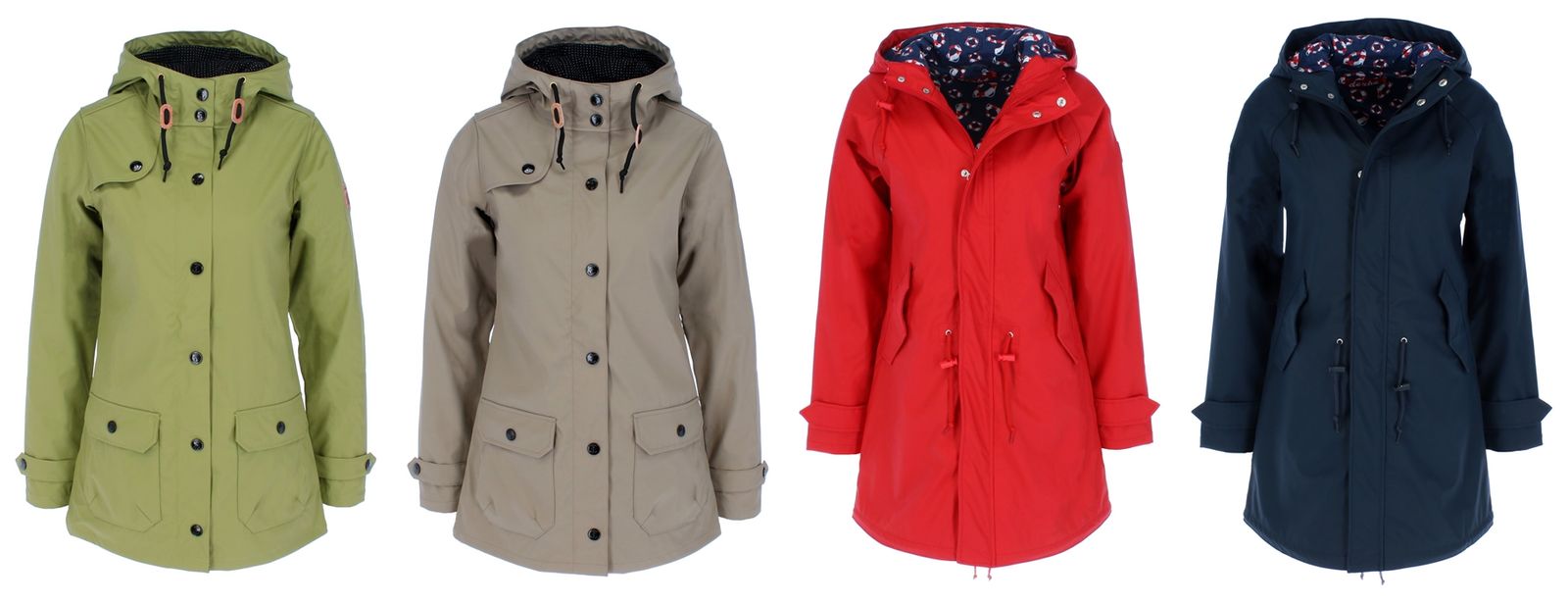 Derbe Hamburg Damen Regenjacke / Mantel / Parka